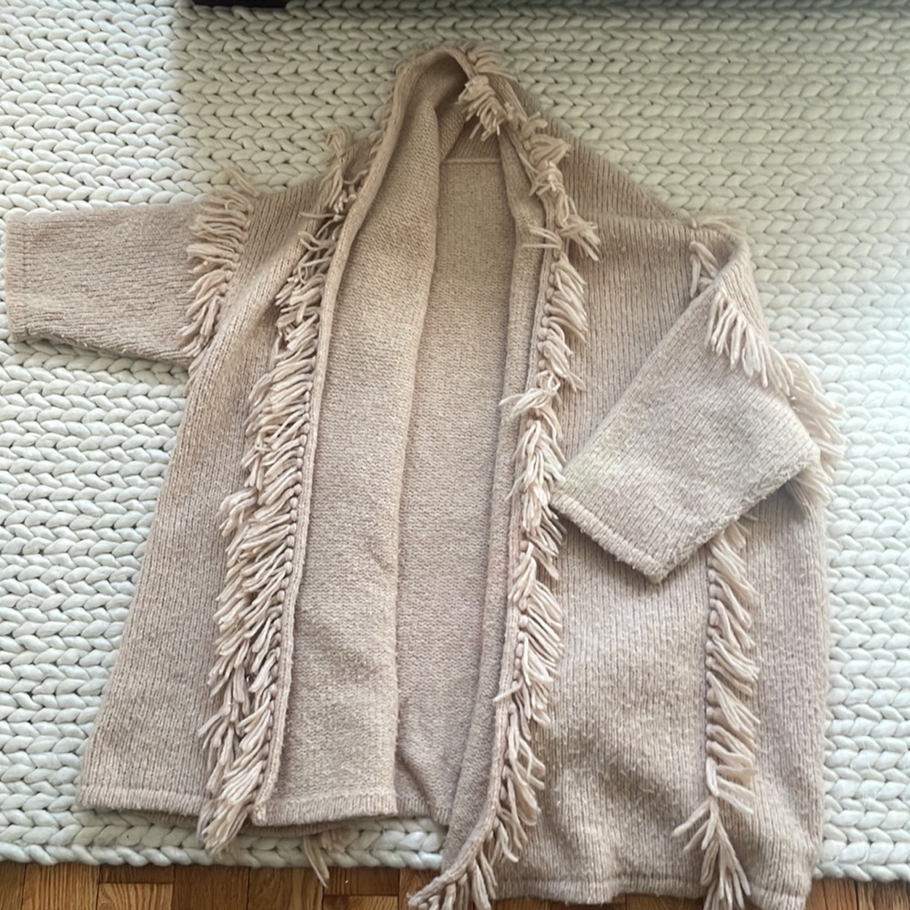 Atelier Delphine Haori Coat with fringe - Picture 3 of 5